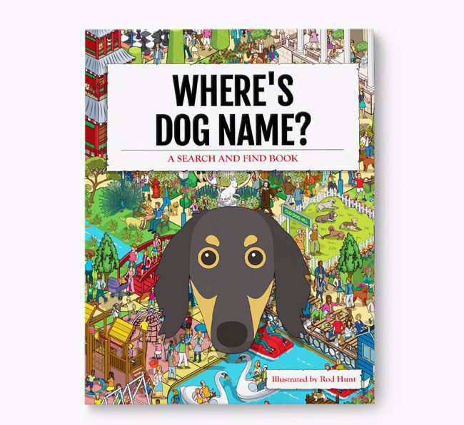 Personalized Where's {dogsName} Book